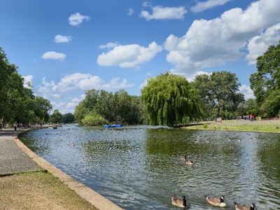 Regent's Park, Villas Bugambilias: parada en “Tacos de asada o al vapor!”