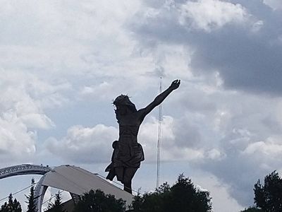 Cristo Roto Embarcadero, San José de Gracia: parada en “Pueblo mágico San José de Gracia, Aguas…” (4)
