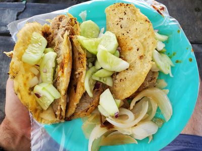 Tacos de barbacoa Mary, Villas Bugambilias: parada en “Tacos de asada o al vapor!” (5)