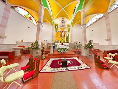 Parroquia "Señor San José", Col Las Canadas, San José de Gracia: parada en “Pueblo mágico San José de Gracia, Aguas…” (3)