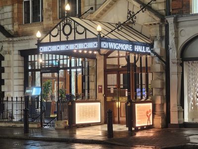 Wigmore Hall, London W1u 2bp, London: stop on “Una tarde tranquila al oeste de Londres” (2)