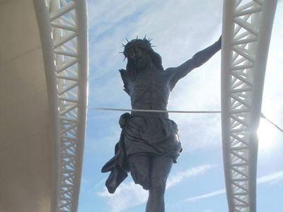 Santuario del Cristo Roto, San José de Gracia: parada en “Pueblo mágico San José de Gracia, Aguas…” (2)